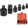 RIYCUOWT Set di 6 adattatori riduttori per chiavi a bussola da 1/4, 3/8, 1/2, 3/4