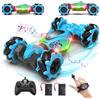 Pristar Macchina Telecomandata con controllo manuale RC Twist Stunt Car 360° 4WD, RC Auto Telecomandata Mano Drift Car Giochi Giocattoli Regalo per Bambino Bambine 6 7 8 9 10 11 12 anni Maschio