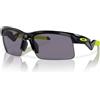 Oakley Occhiali Oakley Capacitor ragazzo nero lucido lenti prizm grey