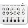 Maker hart LOOP MIXER - Mixer audio alimentato con 5 canali (5 ingressi stereo da 3,5 mm o 10 mono da 6,35 mm) e 3 uscite