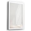 Picati Cornice Classica Con Specchio Bianco, 40 x 60 / 60 x 40 cm | Cornice da 5 cm | Specchio da Parete | in 11 Misure