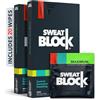 Sweatblock Clinical Strength Antiperspirant Wipes for Hyperhidrosis (2 Box Deal) - Reduce Sweat Up To 7-days Per Use - Antiperspirant For Men and Women
