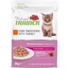 Natural Trainer Kitten and Young Cat bocconcini in salsa con tacchino - 6 bustine da 85gr.