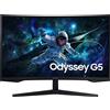 Samsung Odyssey LS32CG552EU Monitor PC 81,3 cm (32) 2560 x 1440 Pixel Quad HD LED Nero [LS32CG552EUXXU]