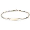 ORO&CO Bracciale targhetta in oro