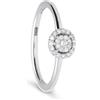 ALFIERI & ST. JOHN Anello solitario ginevra in oro con diamanti ct 0,15