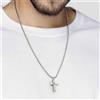 NOMINATION Collana in acciaio con pendente croce
