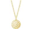 NOMINATION Collana in argento dorato con pendente medaglione