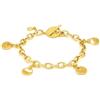 NOMINATION Bracciale in argento dorato