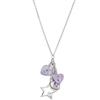 NOMINATION Collana in acciaio con pendente stella e cuori