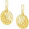 NOMINATION Orecchini in argento dorato con medaglione animalier piccolo