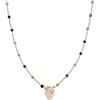 NOMINATION Collana mon amour in acciaio con fragola