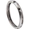 ALFIERI & ST. JOHN Anello con diamanti brown e neri