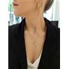 ALFIERI & ST. JOHN 925 Collana in argento con pendente croce