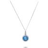 ALFIERI & ST. JOHN 925 Collana armonia con pietra blu e zirconi