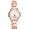 MICHAEL KORS Orologio donna in acciaio inossidabile trattamento ip oro rosa cassa 33mm