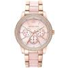 MICHAEL KORS Orologio donna in accaio inossidabile trattemnto ip oro rosa cassa 40mm