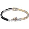 BARAKA' Bracciale da uomo con diamanti