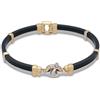 BARAKA' Bracciale da uomo con diamanti