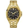 GUESS Orologio uomo in acciaio dorato cassa 46mm