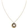 CALVIN KLEIN Collana ck sculptural pendente cerchio