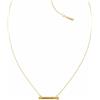 CALVIN KLEIN Collana donna in acciao dorato