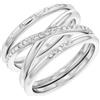 CALVIN KLEIN Anello a fascia ck timeless con zirconi