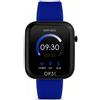 OPS Orologio smartwatch active cassa 43mmx38mm con cinturino in silicone blu