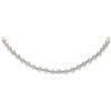 MAYUMI Collana in oro bianco 18kt con perle piena perlagione
