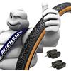 Michelin PROMOZIONE - 2 x Copertone 28 x 1 5/8-1 3/8 (700 x 35) + 2 x Camera 28 x 1 5/8-1 3/8 (700 x 35) Ideale Bicicletta City Bike Donna/Uomo - con Cambio o Senza Cambio (Nero para)