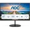 AOC V4 U27V4EA Monitor PC 68,6 cm (27) 3840 x 2160 Pixel 4K Ultra HD LED Nero