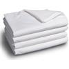 Spizzico Home LENZUOLO PERCALLE 80 FILI NK 200TC - 2 Pezzi - Matrimoniale con Angolo 160x200+30
