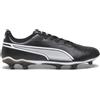 PUMA scarpe gomma PUMA King match fg nero/bianco