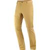 Salomon - Pantaloni da trekking convertibili - Wayfarer Zip Off Pants M Apple Cinnamon per Uomo in Softshell - Taglia 46 FR - Beige
