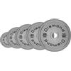 DIAMOND FITNESS Disco Olimpico in acciaio per Powerlifting 10 kg