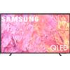 Samsung Televisore TV SAMSUNG 55" SMART QLED 2023 ULTRA HD 4K HDR DVB-T2 WiFi QE55Q60CAU