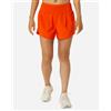 Asics Road 3,5in W - Short Running - Donna - Arancione