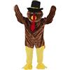 Dress Up America Costume da Tacchino per Adulti - Travestimento Peluche Unisex per Ringraziamento - Divertente Mascotte Animale della Foresta per Uomo e Donna