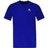 Le Coq Sportif Ess Tee SS N°4 M Blu Electro T-Shirt, S Unisex-Adulto