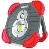 NEBO Tango - Torcia da lavoro di 1000 Lumen - Con Power Bank - Luce spot e da lavoro ricaricabile, Power Bank da 2600 mAh, modalità Turbo e braccio rotante a 180º