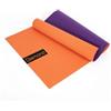 DIAMOND FITNESS Diamond Tappetino Yoga in PVC 173 x 60 x 0,6 cm - bicolore arancio/viola