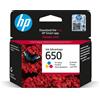 HP 650 Tri-color Original Ink Advantage Cartridge