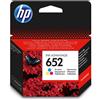 HP 652 Tri-color Original Ink Advantage Cartridge