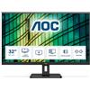 AOC E2 U32E2N LED display 80 cm (31.5') 3840 x 2160 Pixel 4K Ultra HD Nero