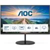 AOC V4 U27V4EA Monitor PC 68,6 cm (27') 3840 x 2160 Pixel 4K Ultra HD LED Nero