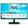 AOC 27B2DM Monitor PC 68,6 cm (27') 1920 x 1080 Pixel Full HD Nero