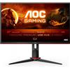 AOC G2 Q27G2U/BK Monitor PC 68,6 cm (27') 2560 x 1440 Pixel Quad HD LED Nero, Rosso