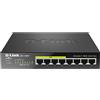 D-Link DGS-1008P switch di rete Non gestito Gigabit Ethernet (10/100/1000) Supporto Power over Ethernet (PoE) Nero