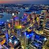International Graphics - Immagine finita - Aurélien, Terrible - ''Darling Harbour''- 30 x 30 cm - Stampa diretta su acrilico