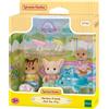 SYLVANIAN FAMILIES 5749 AMICI DELL'ASILO TRIO IN PISCINA